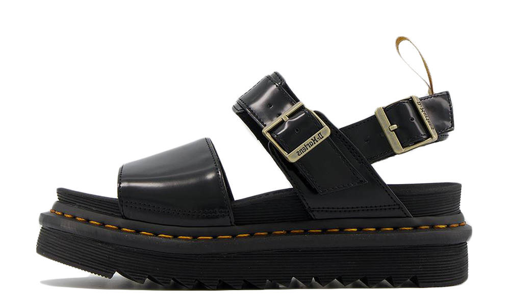 Dr Martens Vegan Voss Sandals Black | Where To Buy | 24233001 | The ...