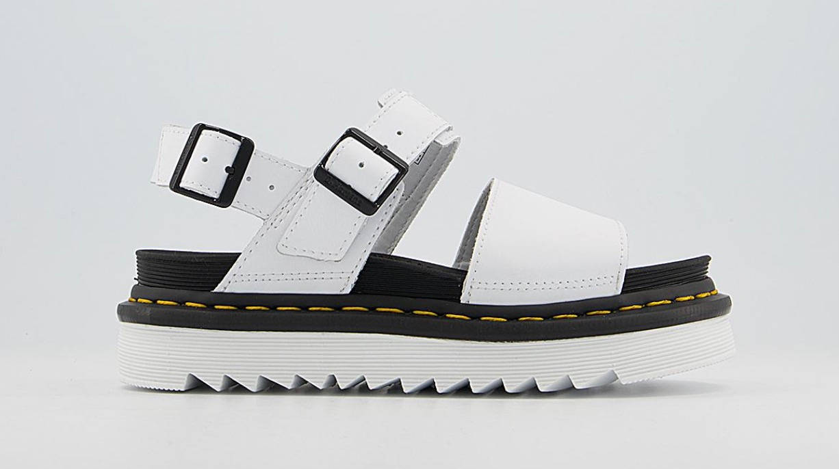 Dr Martens Voss Sandals White