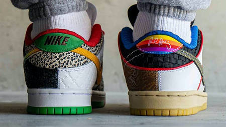 An On-Foot Look at the Nike SB Dunk Low "What The P-Rod" An On-Foot Look at the Nike SB Dunk Low "What The P-Rod"