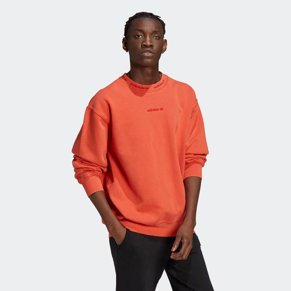 adidas dyed crewneck sweatshirt