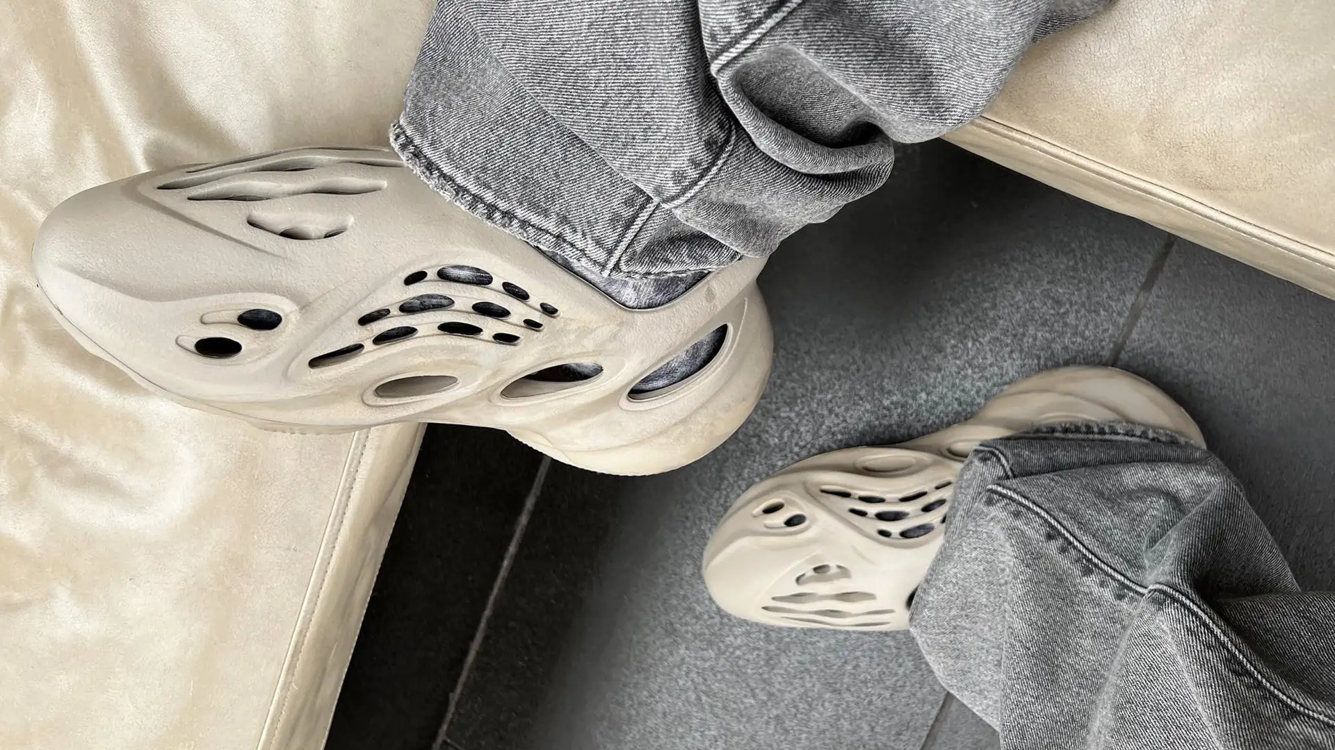 Adidas Yeezy Foam Runner Stone Salt Review & on feet! 