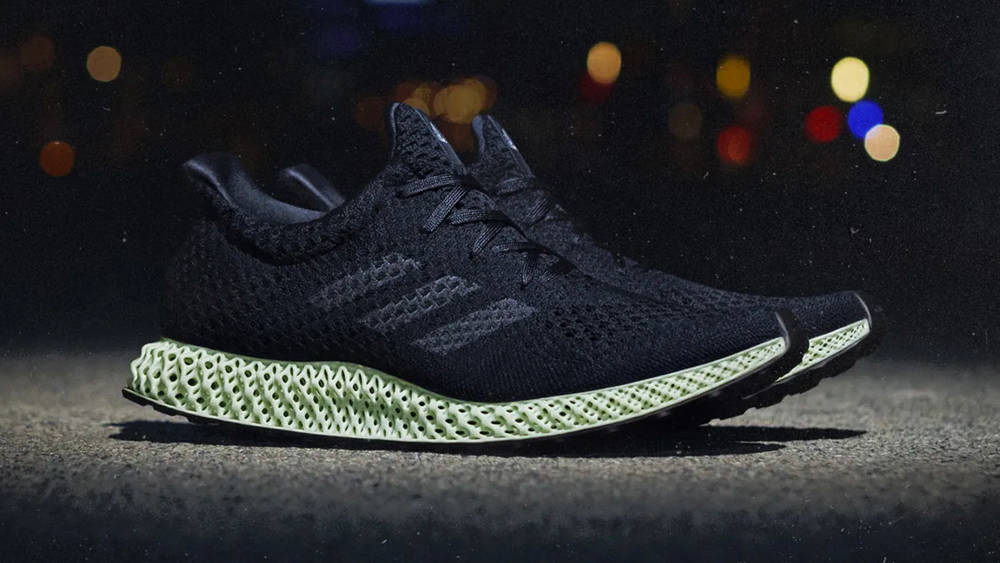 Image via adidas adidas Futurecraft 4D "Core Black"