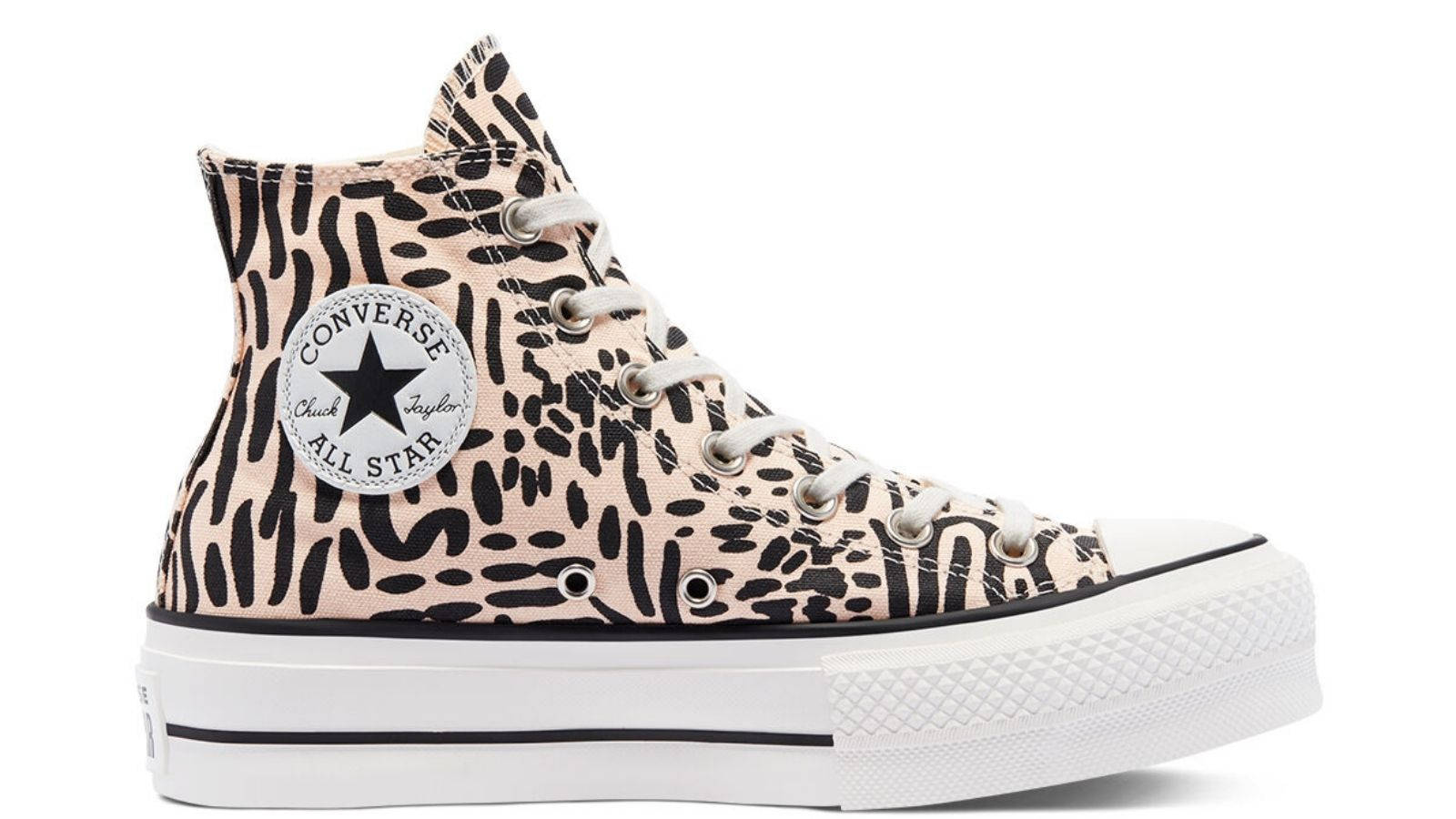 Graphic Print Platform Chuck Taylor All Star High Top