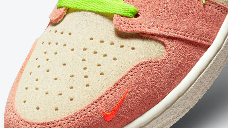 Jordan 1 High Switch Peach Neon