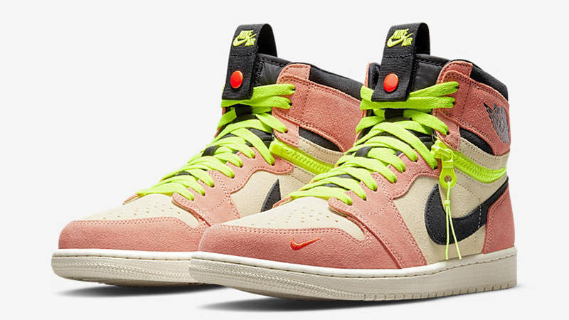 Jordan 1 High Switch Pink Volt CW6576-800 front