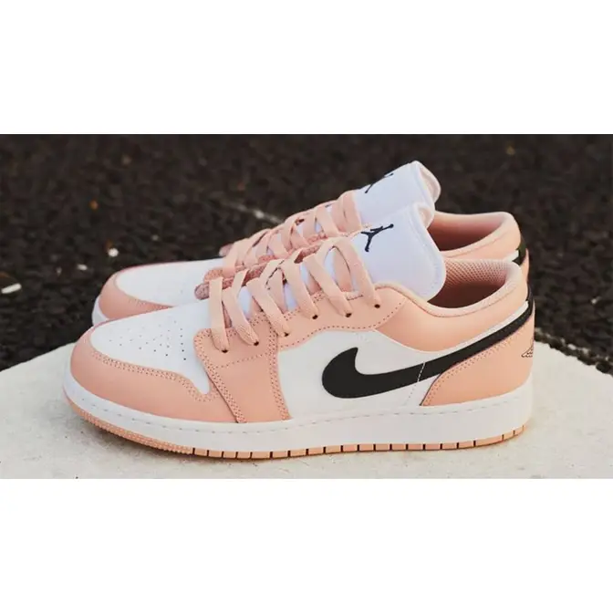 Jordan 1 Low GS Light Arctic Pink | Where To Buy | 553560-800 | The ...