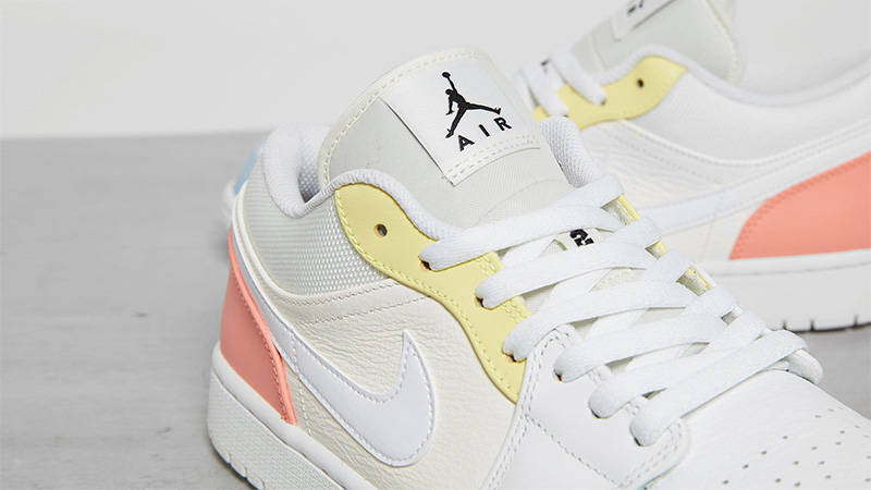 jordan 1 low white citron summit white