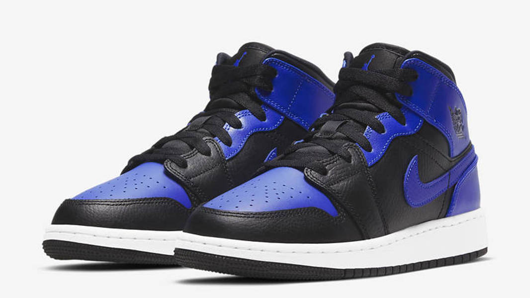 Jordan 1 Mid GS Hyper Royal