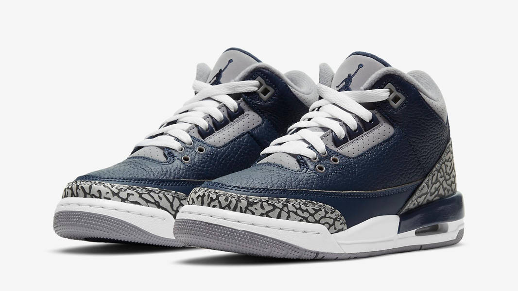 Jordan 3 GS Midnight Navy | Where To Buy | 398614-401 | The Sole