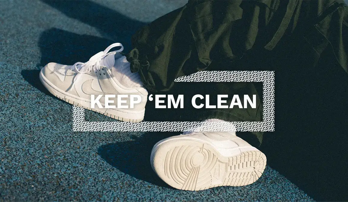 Keeping white trainers clean deals