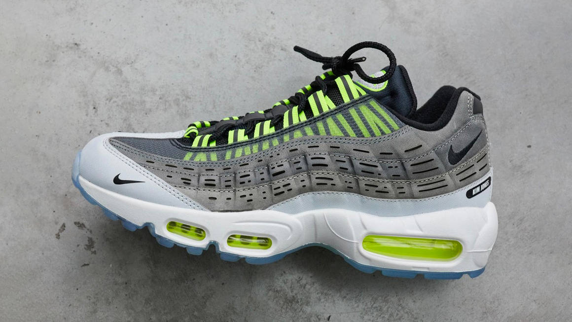 kim jones air max 95 on feet