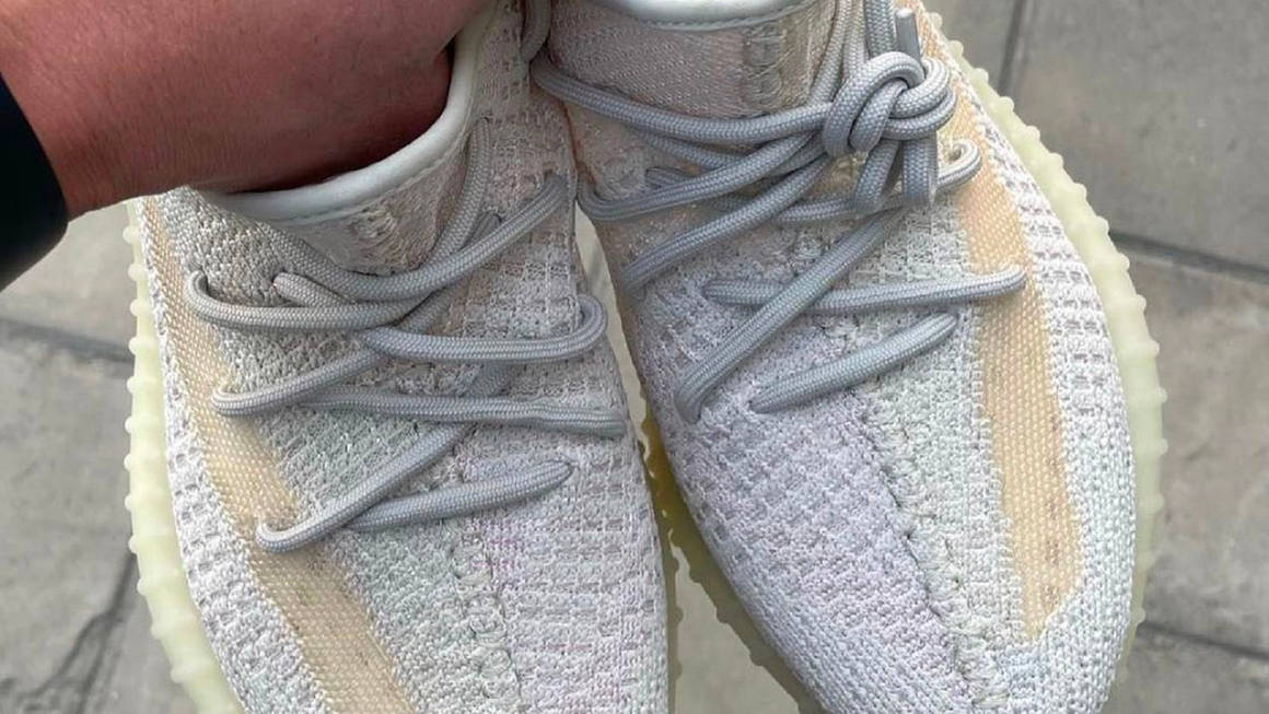 light grey yeezy 350