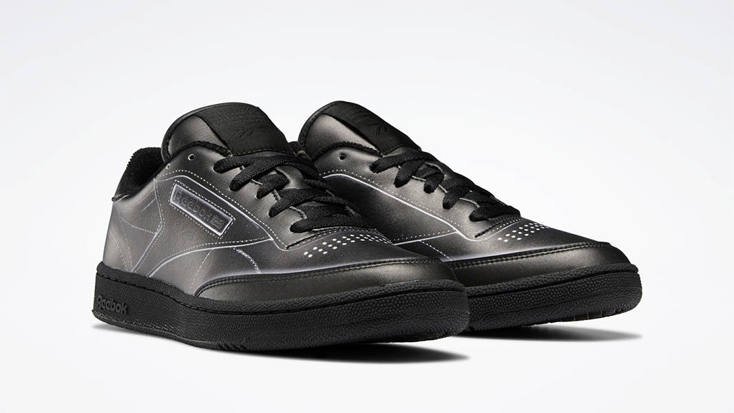 Maison Margiela x Reebok Club Tromp Leoil Black Side