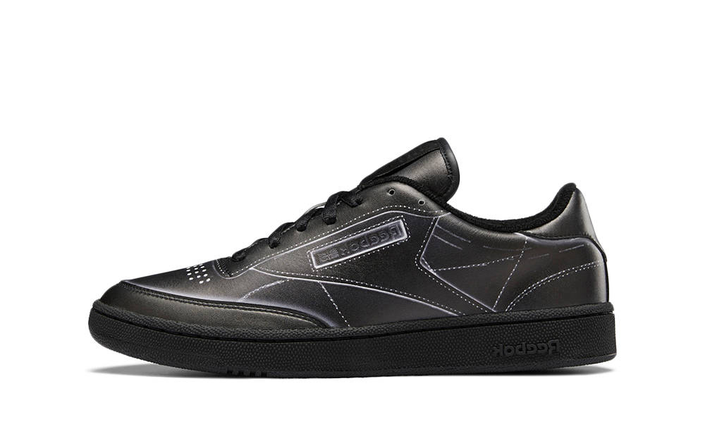 Maison Margiela x Reebok Club C Tromp Leoil Black