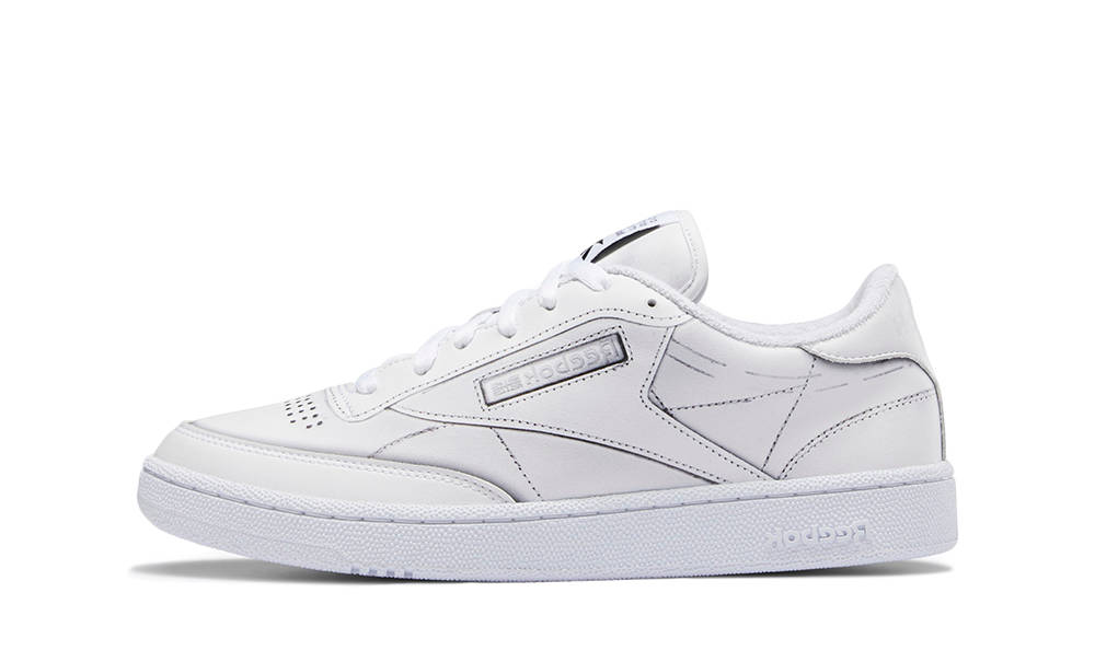 Maison Margiela x Reebok Club C Tromp Leoil White