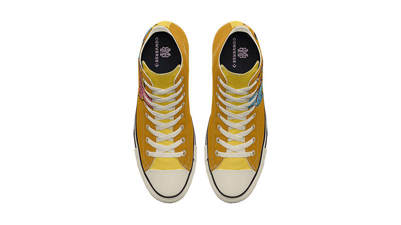 Millie By You x Converse Chuck Taylor All Star High Golddart Top