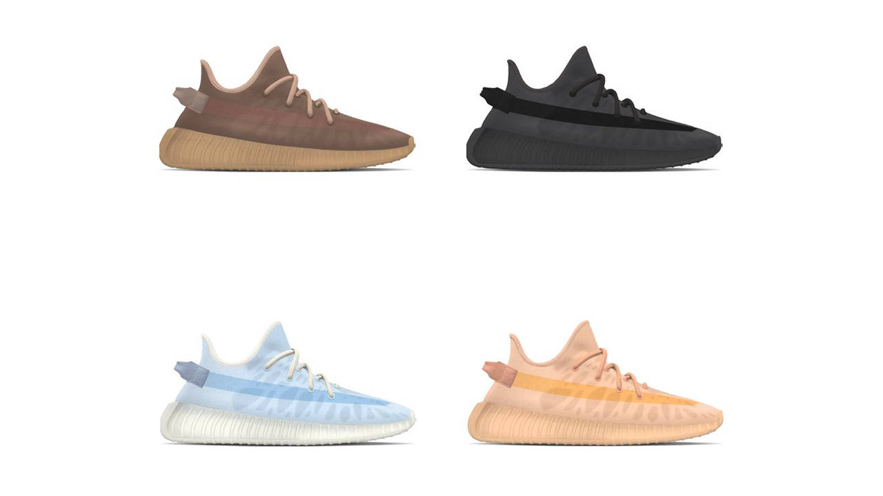 The Yeezy Boost 350 V2 "Mono Pack" Surfaces in Four Colourways