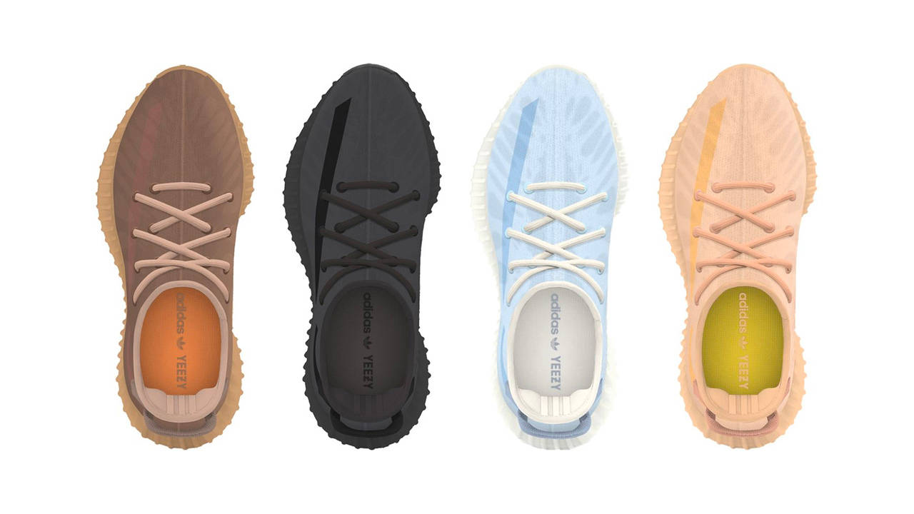 The Yeezy Boost 350 V2 "Mono Pack" Surfaces in Four Colourways
