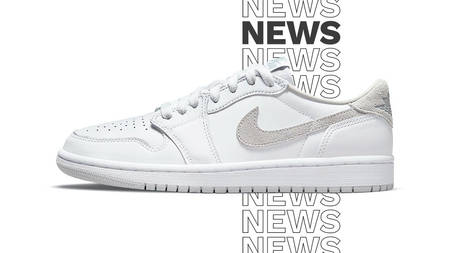 The Air Jordan 1 Low OG "Neutral Grey" Is Possibly the Cleanest Sneaker This Year!