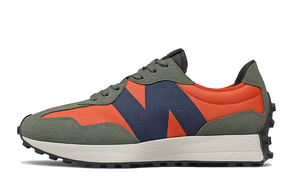 New Balance 327 Orange Indigo