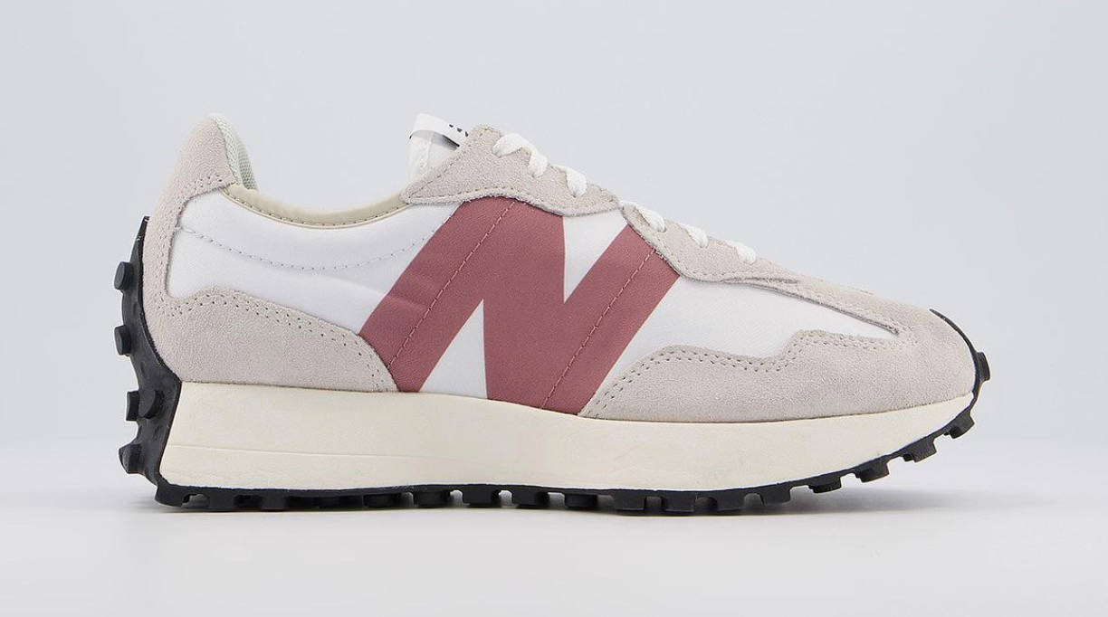 New Balance 327 White Pink