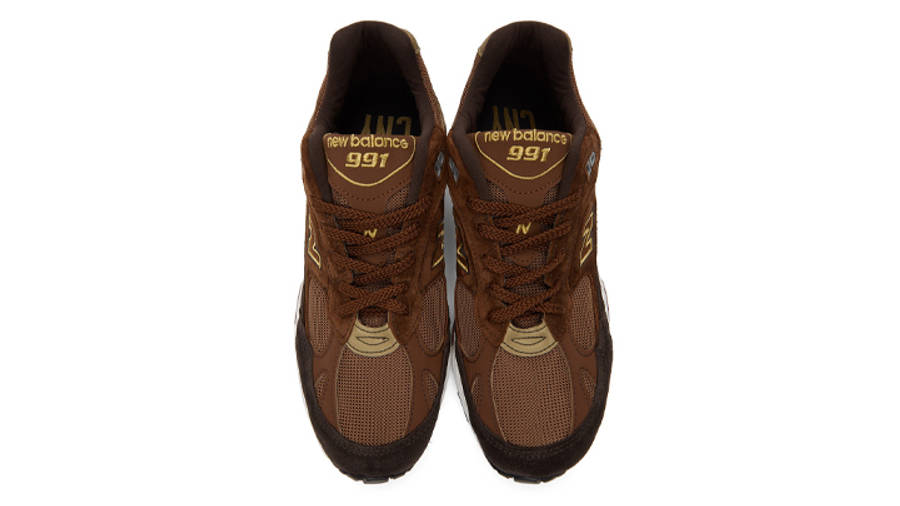 New Balance 991 Year of the Ox Brown Gold Middle