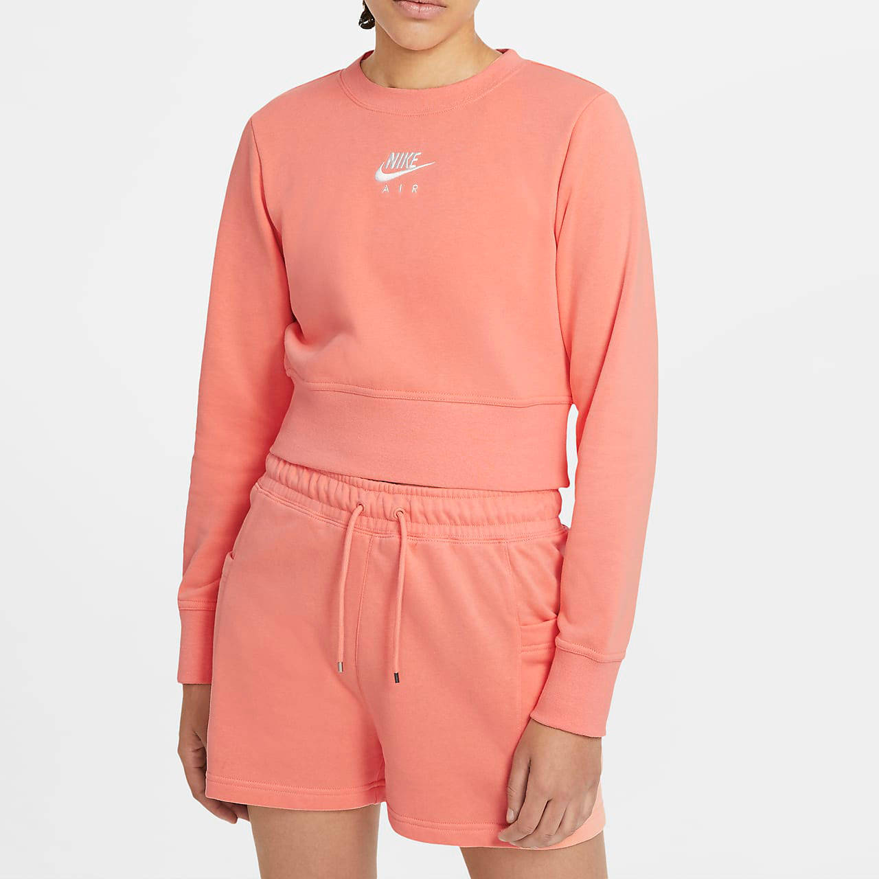 nike air crew coral