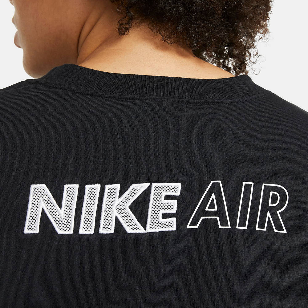 Nike Air Crew Sweatshirt (Plus size) - Black | The Sole Supplier