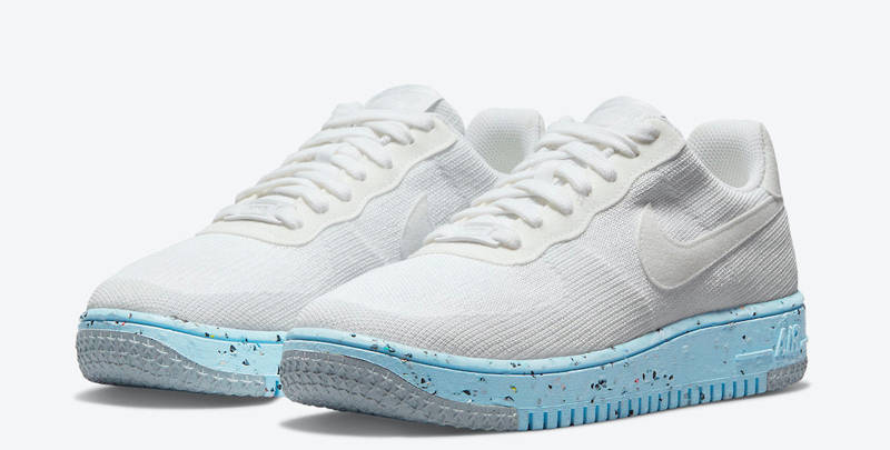 Nike Air Force 1 Crater Flyknit White Front