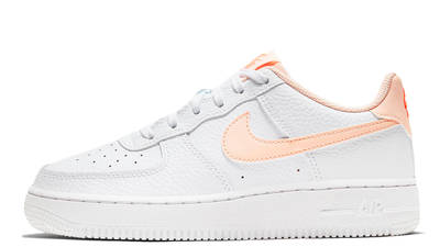 nike air force 1 white with coloured tick