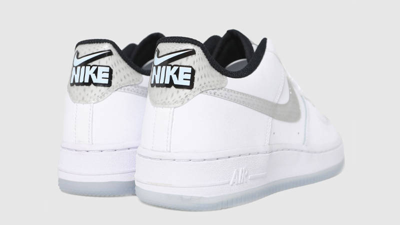 Nike Air Force 1 LV8 GS White Silver