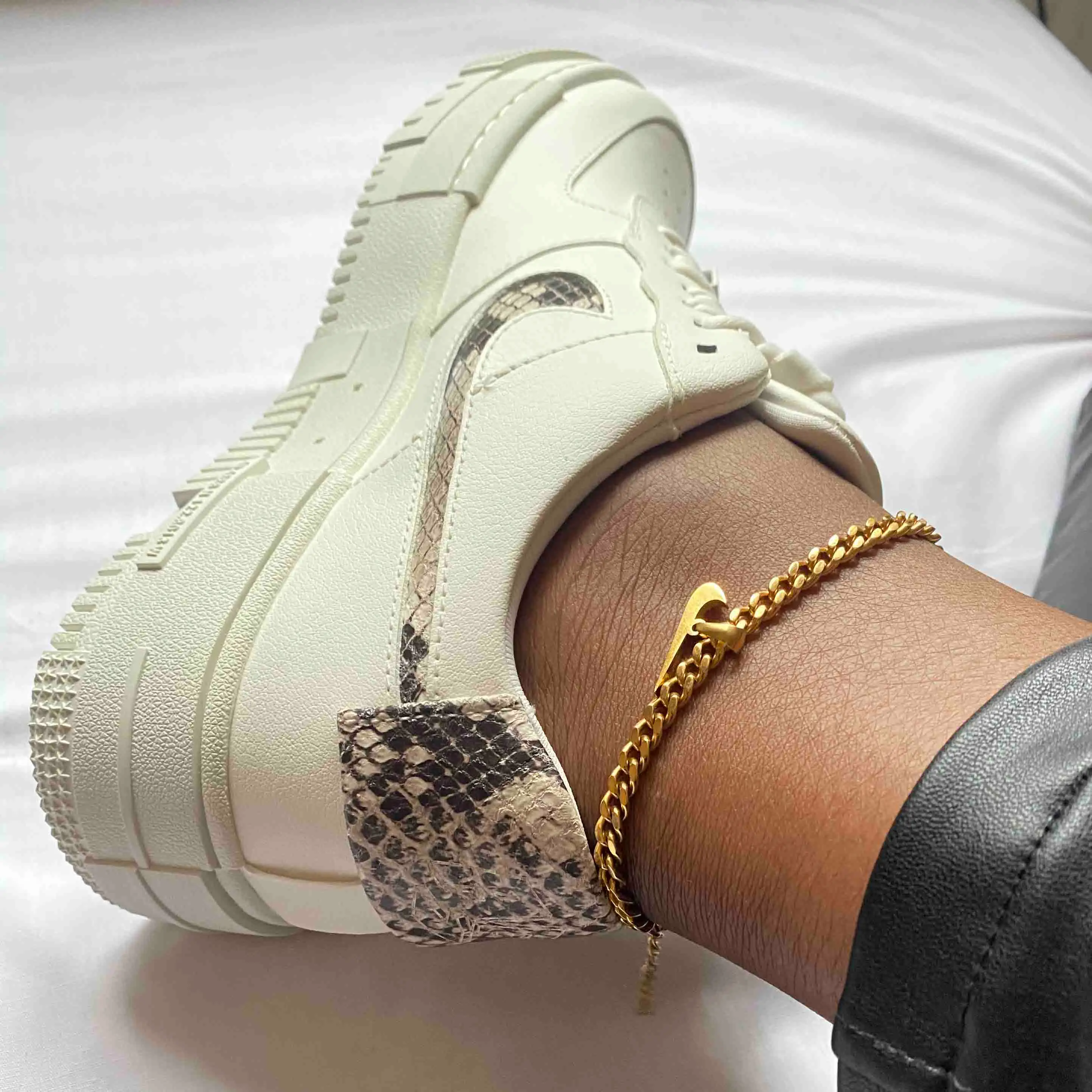 snakeskin pixel air force 1
