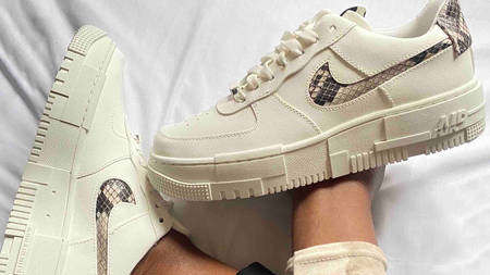 The Nike AF-1 Pixel 'Snakeskin' Is The Next Air Force For Your Collection The Nike AF-1 Pixel 'Snakeskin' Is The Next Air Force For Your Collection
