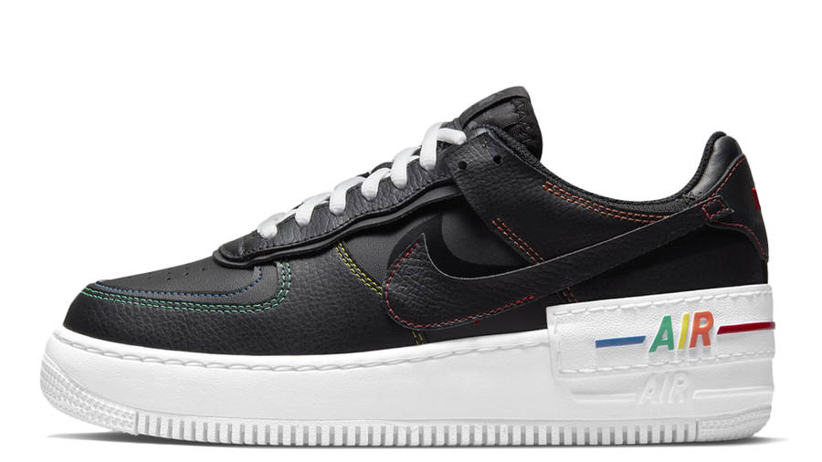 air force 1 rainbow stitching