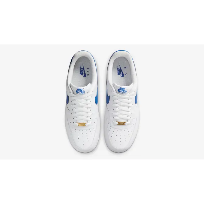 Nike Air Force 1 07 White Game Royal - Size 8 Men