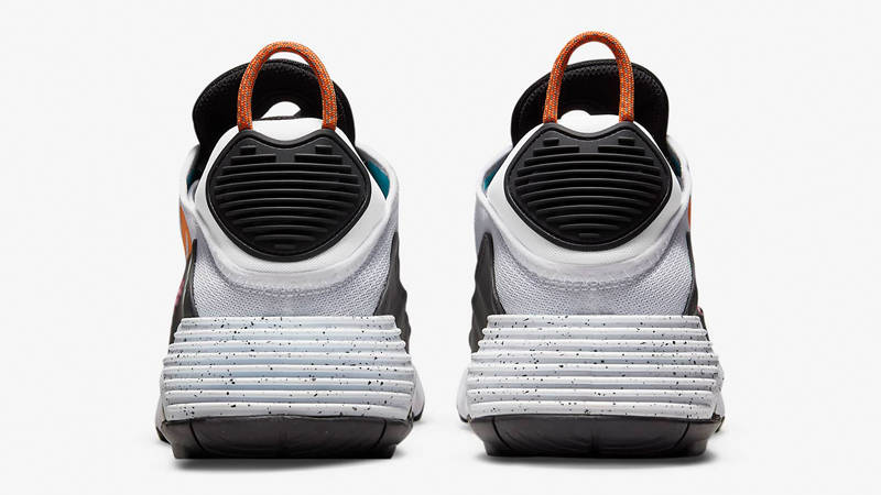 Nike Air Max 2090 White Black Aquamarine Back