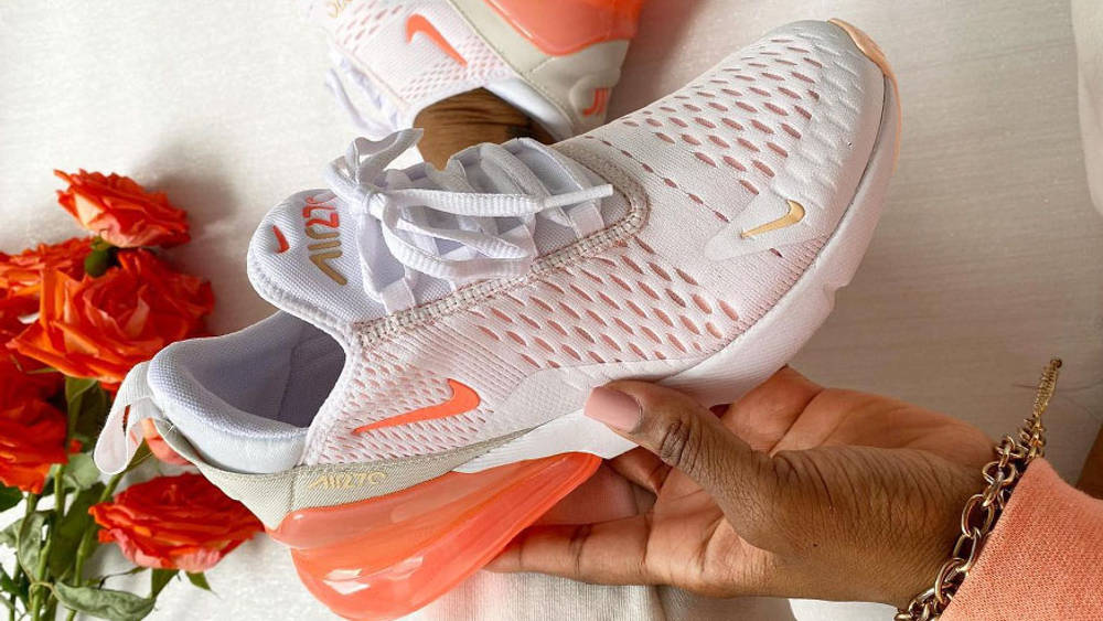 Nike Air Max 270 White Coral Office