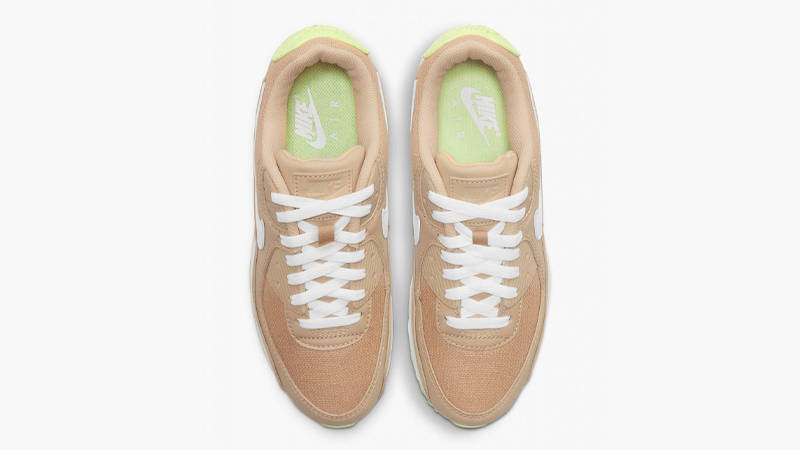 nike air max 90 sesame barely volt