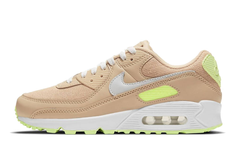 nike air max 90 sesame barely volt