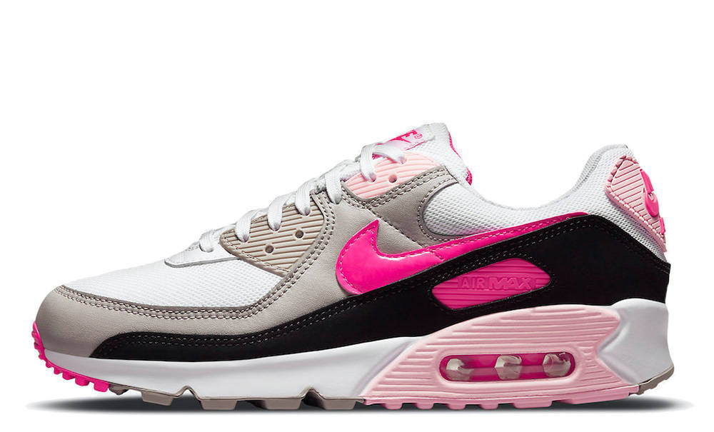 Nike air max 90 pink and shop grey