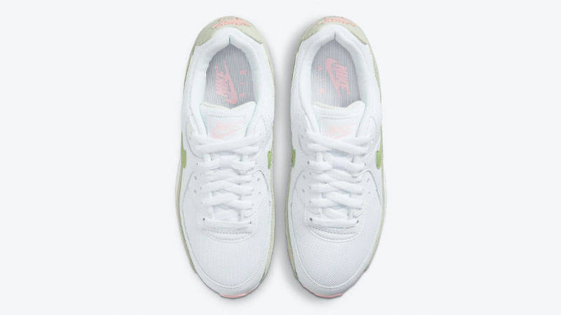 Nike Air Max 90 White Olive Pink