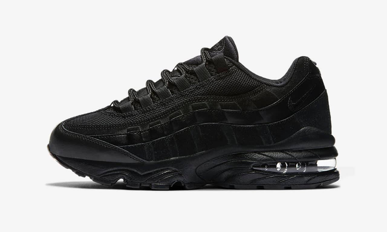 Nike air max 95 black older kids