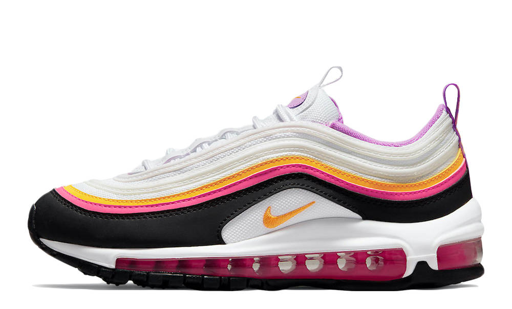 Nike Air Max 97 GS White Pink Orange