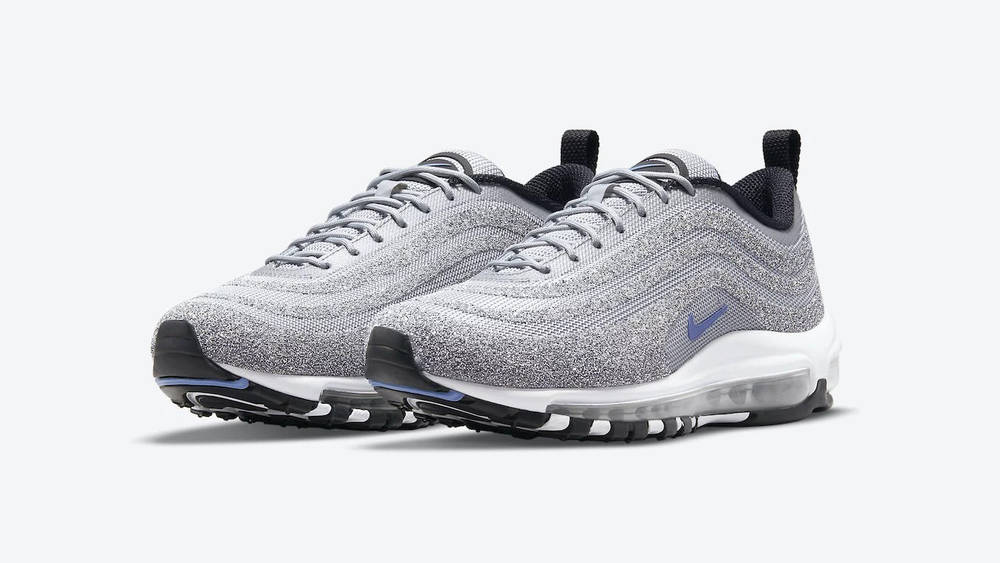 Image via Nike Nike Air Max 97 Swarovski Polar Blue B