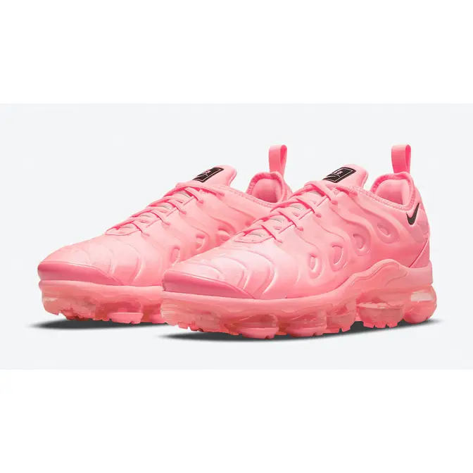 Nike air vapormax plus shop women's white and orange