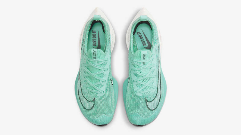 nike alphafly mint green