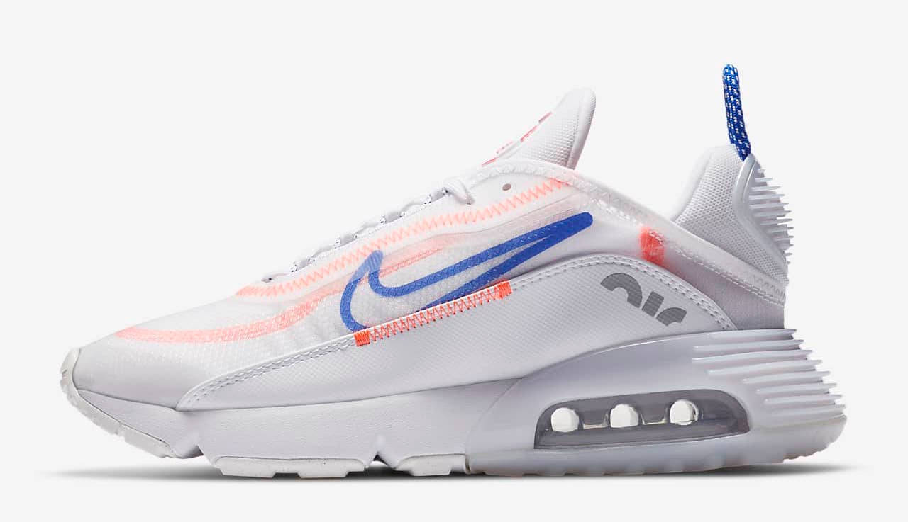 Nike AM2090 White Blue Pink