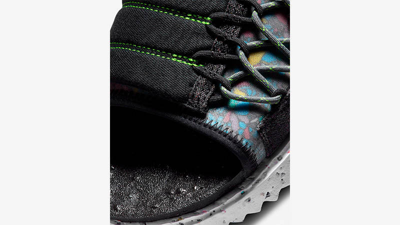 Nike Asuna Crater Black Front Detail