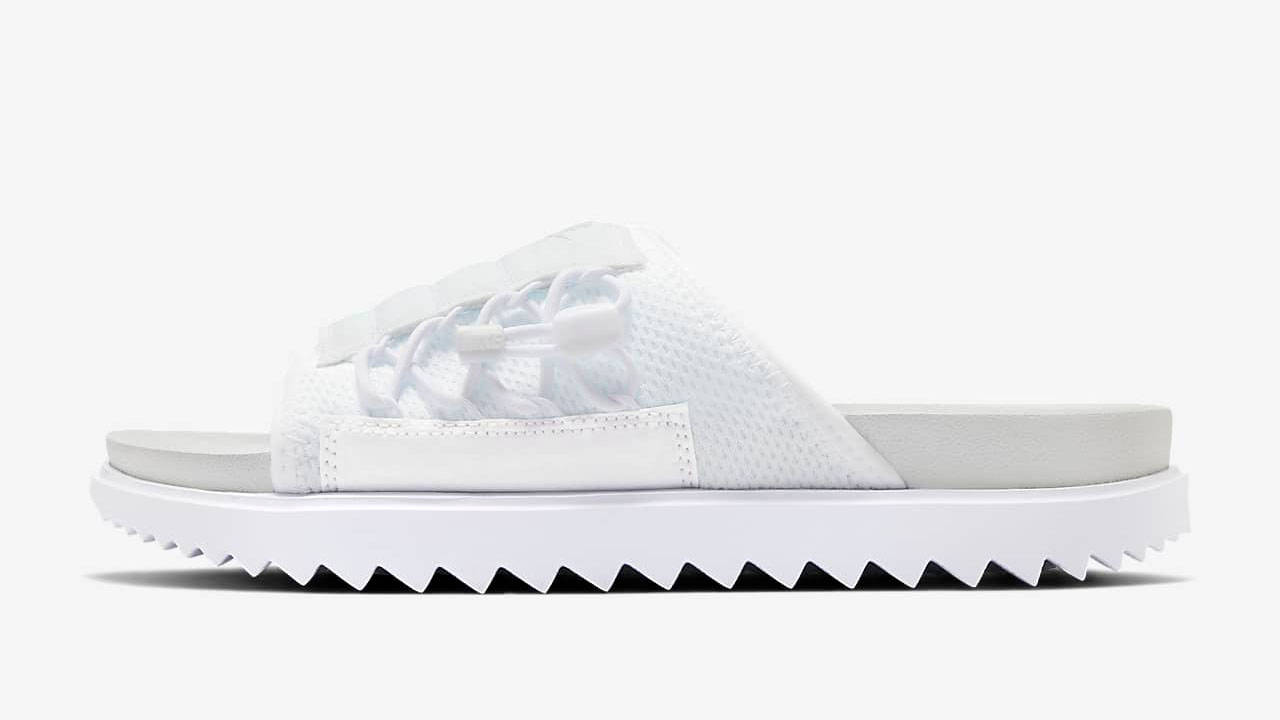 nike asuna slide white