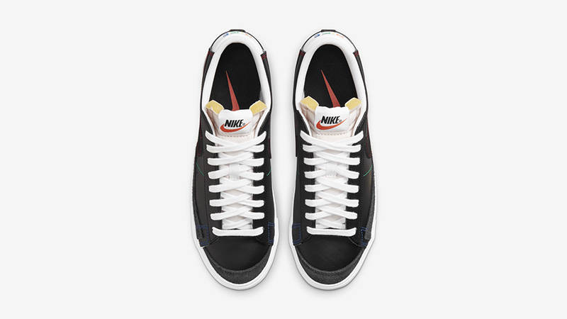 Nike Blazer Low 77 Multi Stitch Black Top